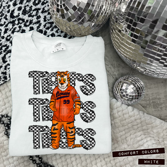 CLEMSON TIGERS CHECKERS