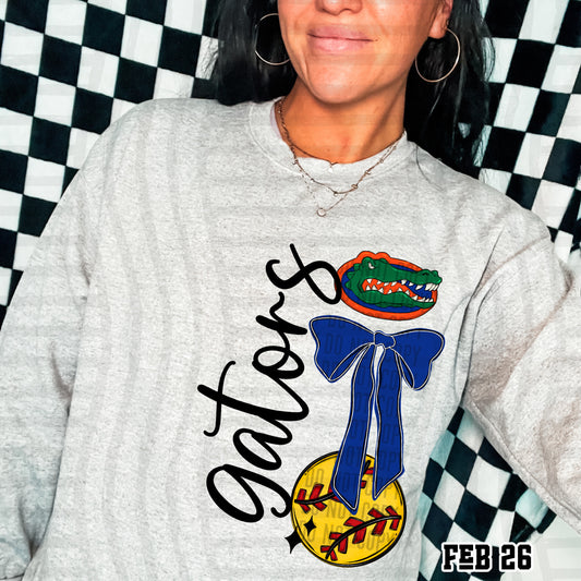 FLORIDA GATORS SOFTBALL BOW