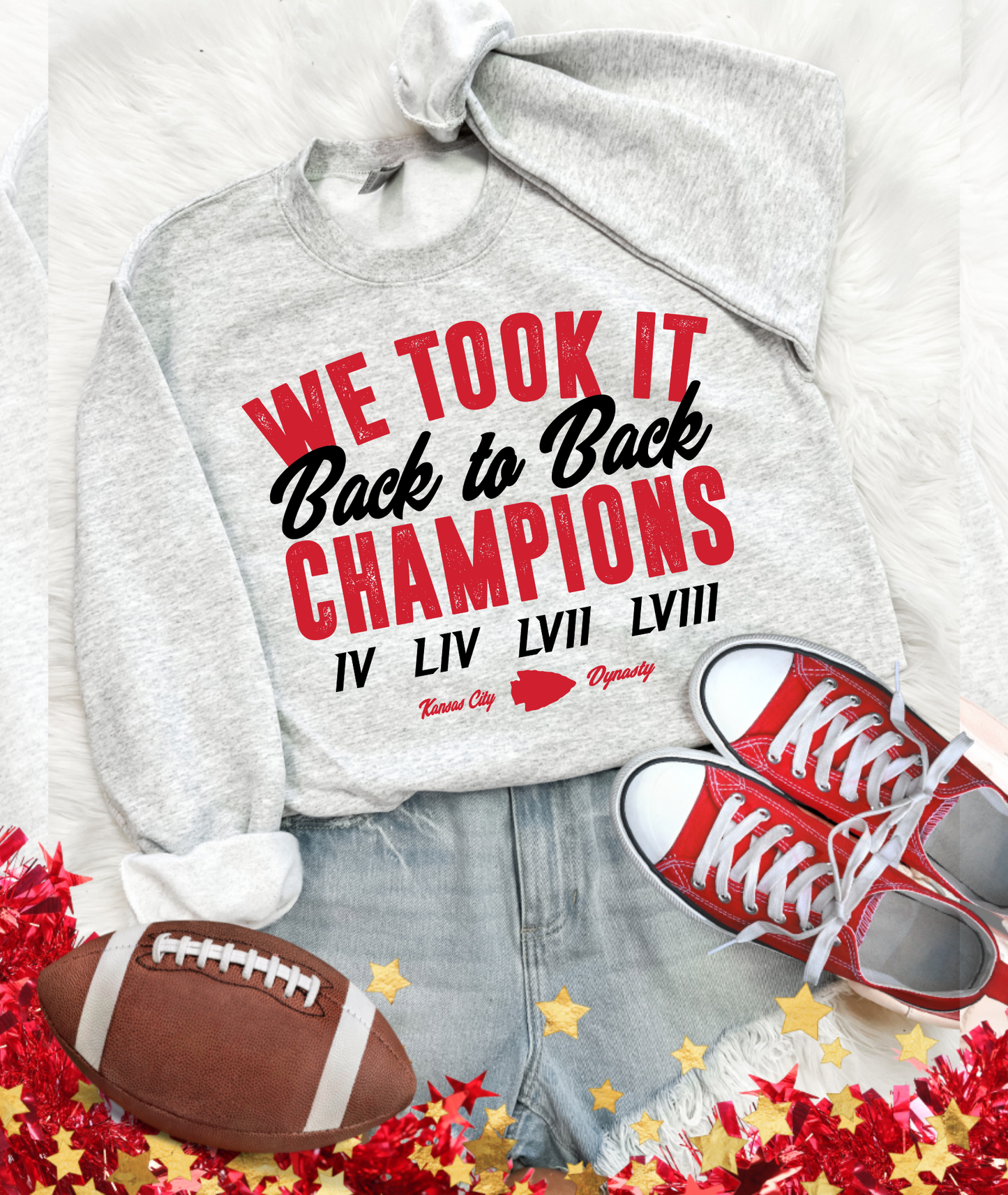 We Took It Back to Back Champions Dynasty RED/BLACK