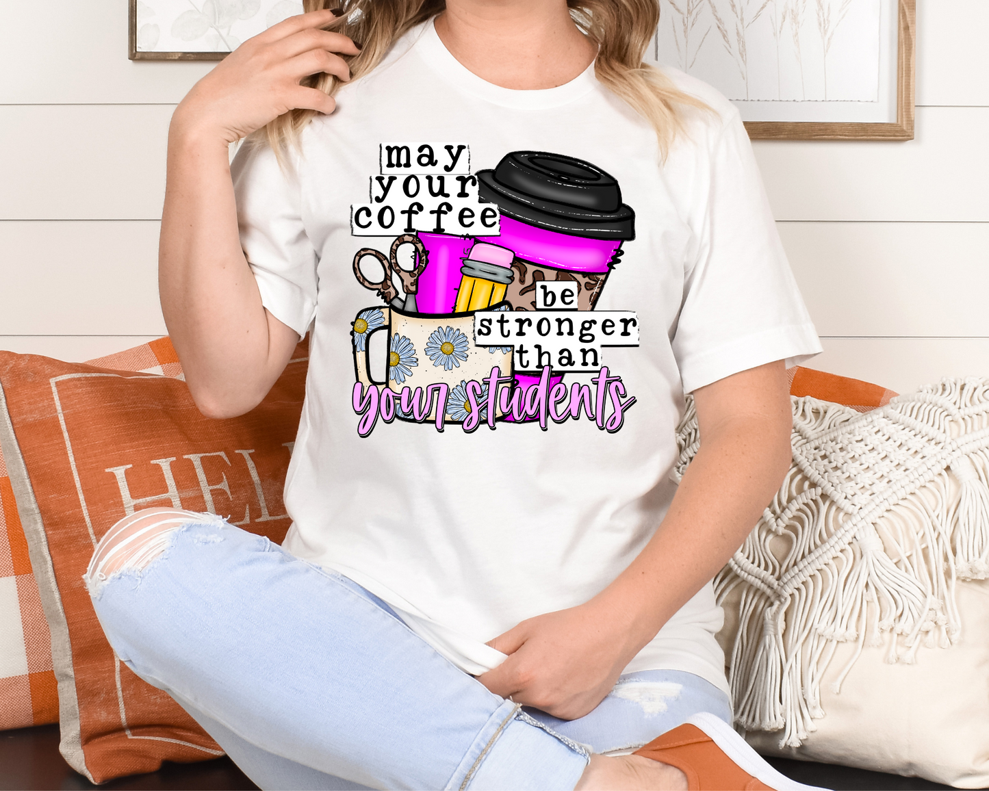 May your coffee be stronger than your students