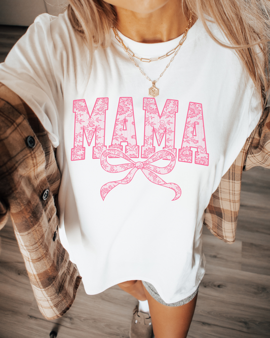 Mama Pink Bow