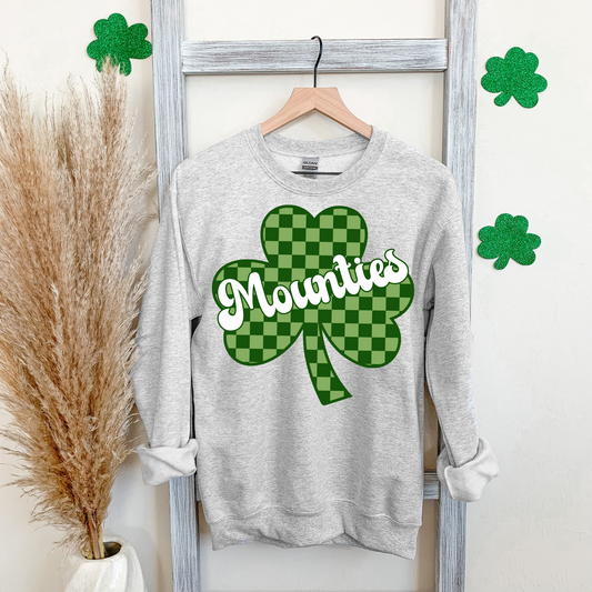 Mounties Four Leaf Clover Green