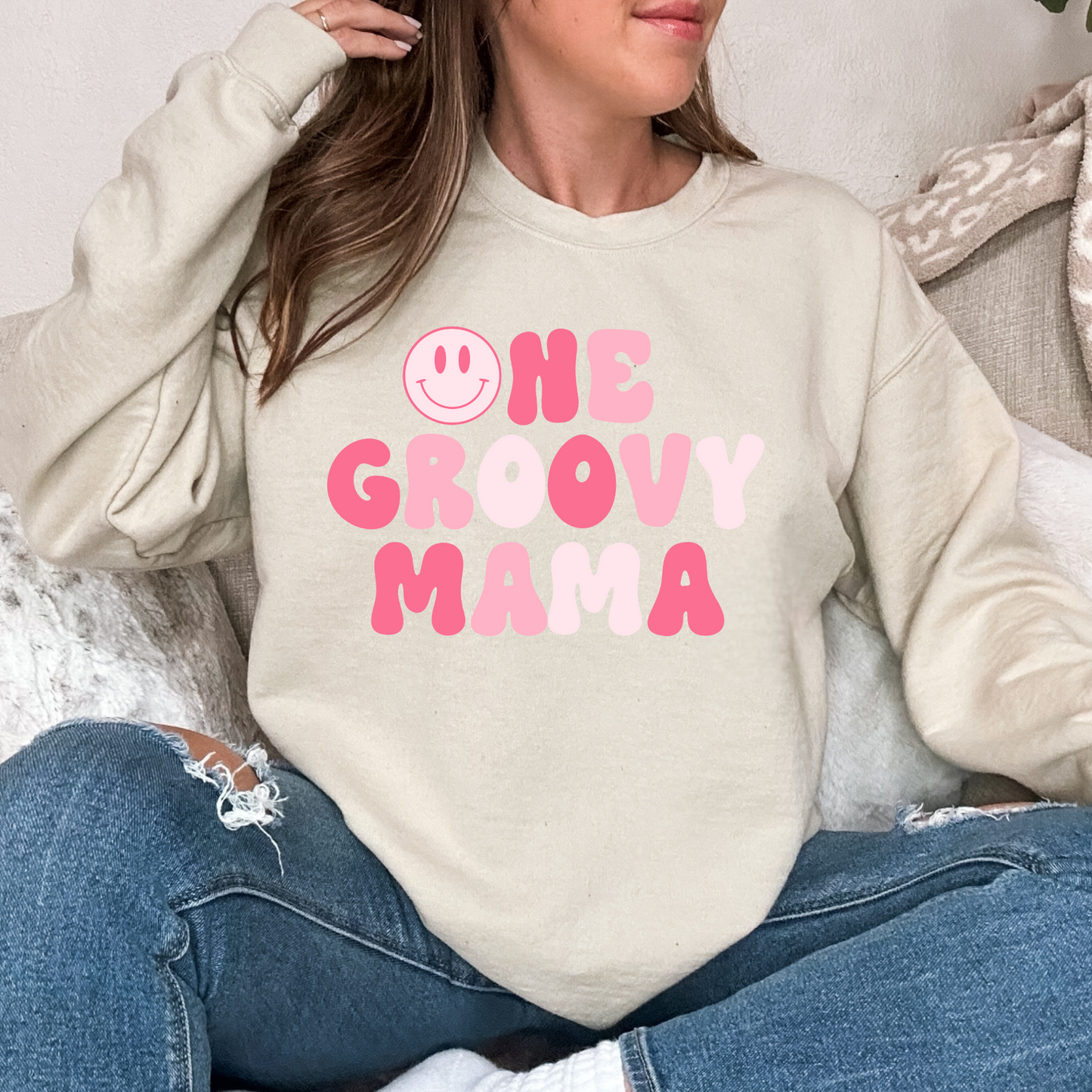One Groovy Mama – Pink