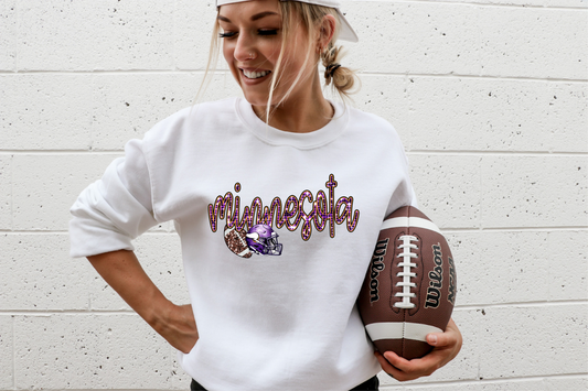 Minnesota Football Helmet