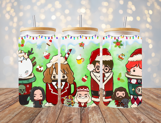 Harry Potter Christmas Drinks (Green) - UV Libby Wrap