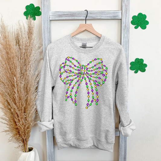 Mardi Gras Bow Beads