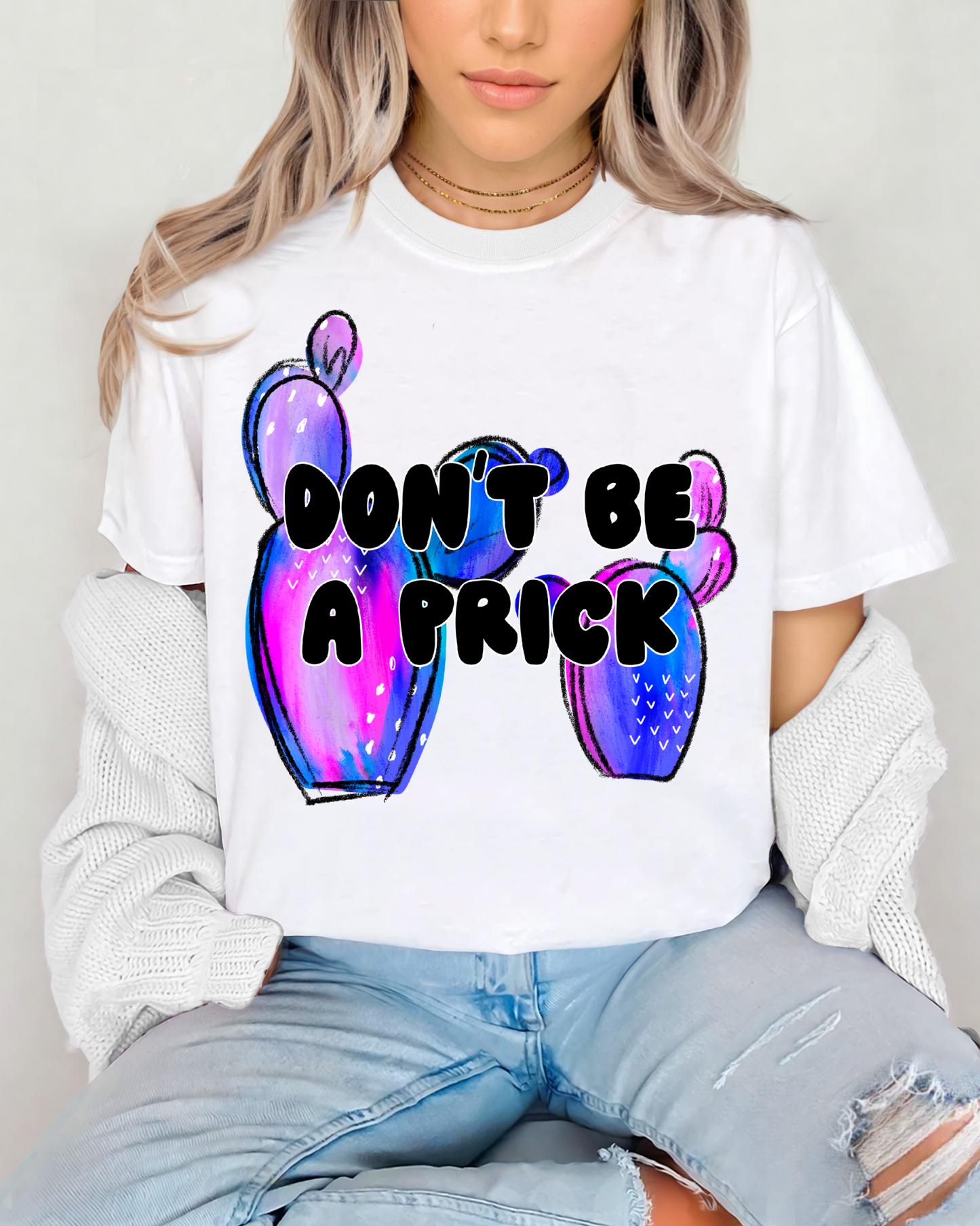 Don't Be A Prick Balloon Dog