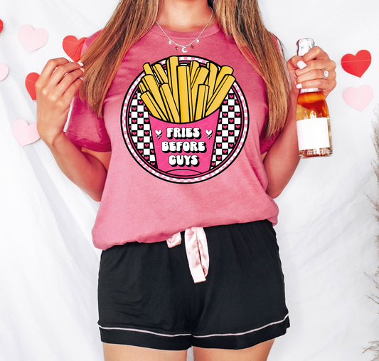 Fries Before Guys Valentines Hearts