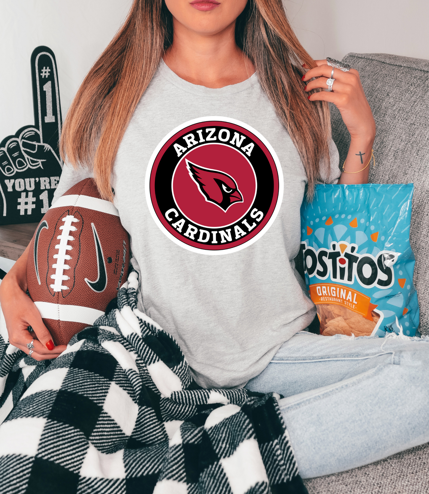 Arizona Cardinals - white letters