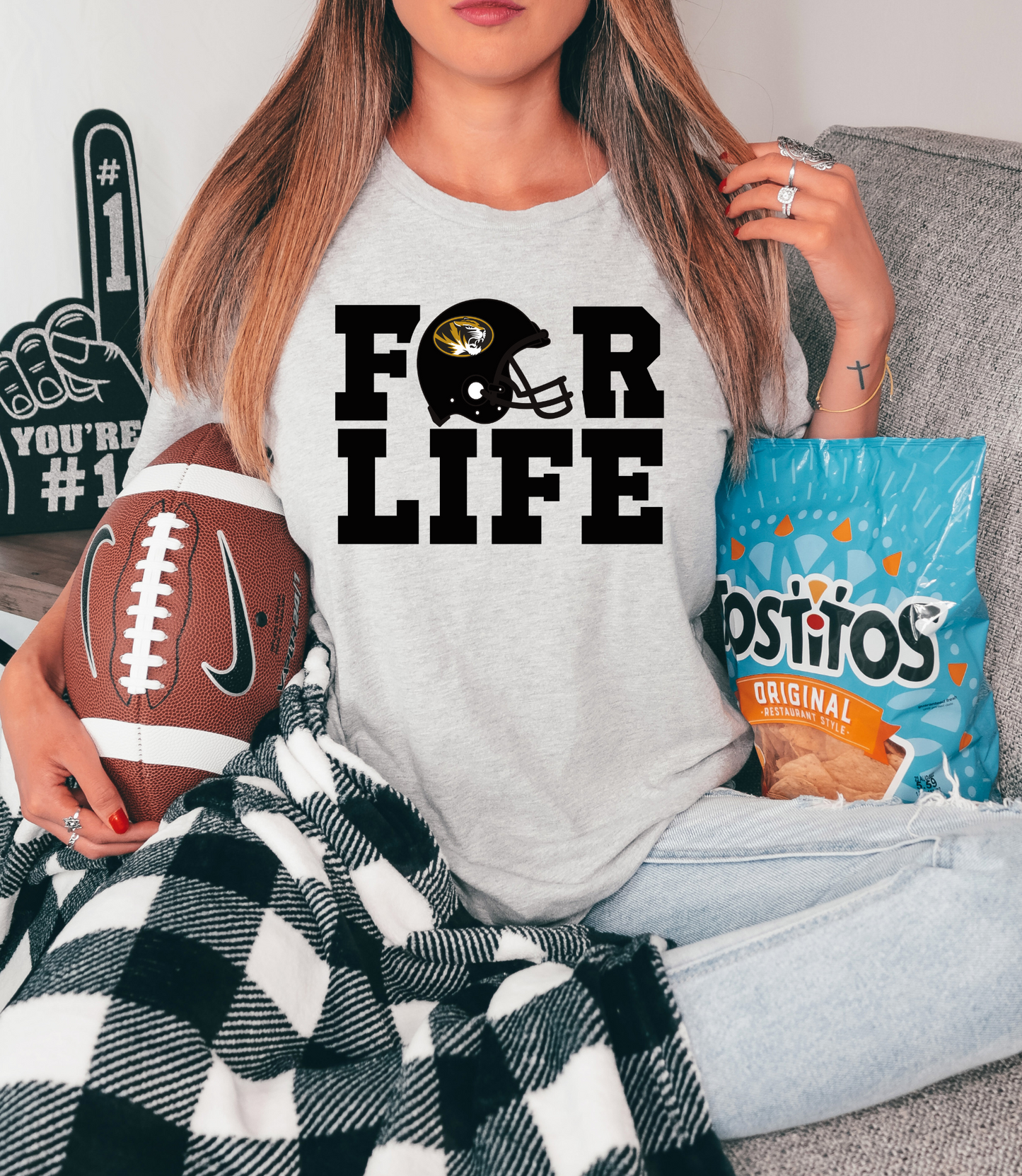 For life with Mizzou helmet