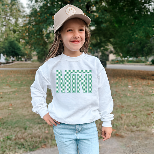 Mini Checkered Green