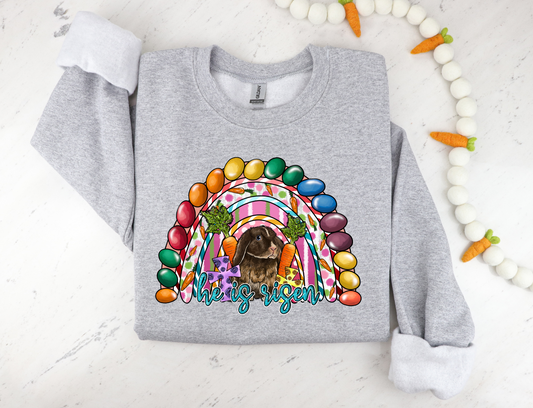 He Is Risen Rainbow Eggs