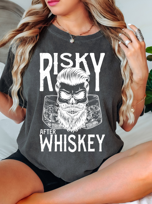 Risky After Whiskey- DTF Transfer