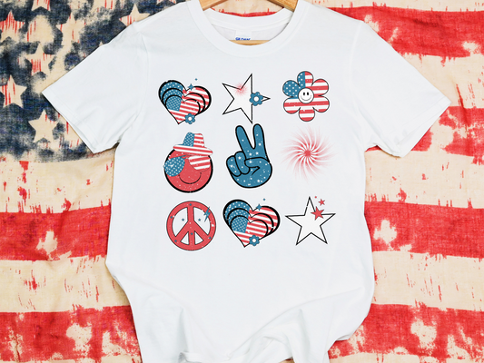 Fourth Of July Seamless Pattern