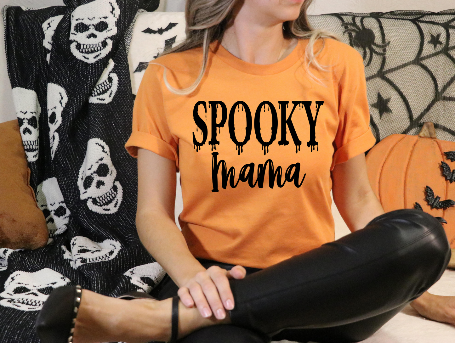 Spooky mama with black drip