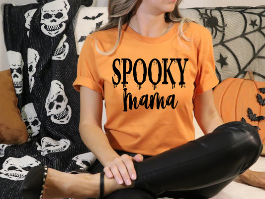 Spooky mama with black drip