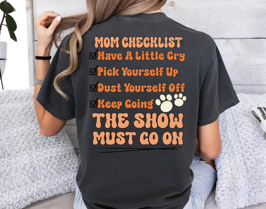 Mom checklist