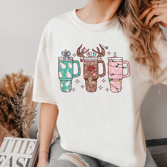 Faux sequin Tumblers
