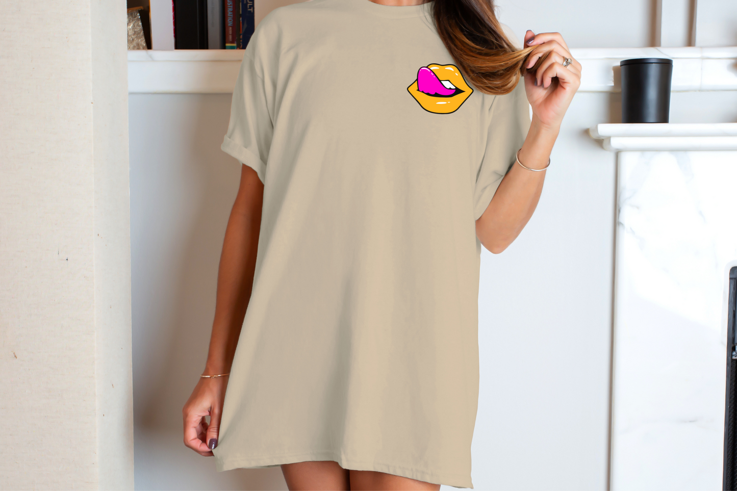 Yellow lips-pocket