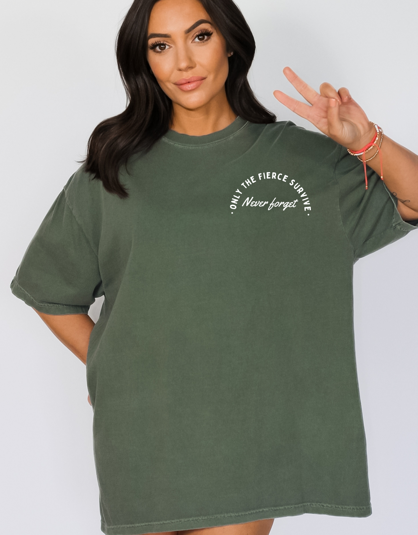Only the fierce survive-white pocket