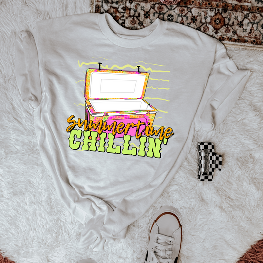Summertime Chillin'-Neon Cheetah Print