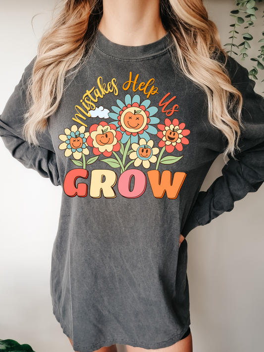 Mistakes help us grow
