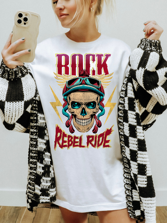 Rock Rebel Ride- DTF Transfer