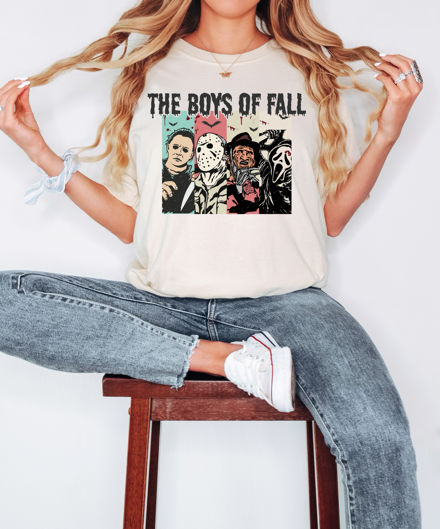 The boys of fall- black letters