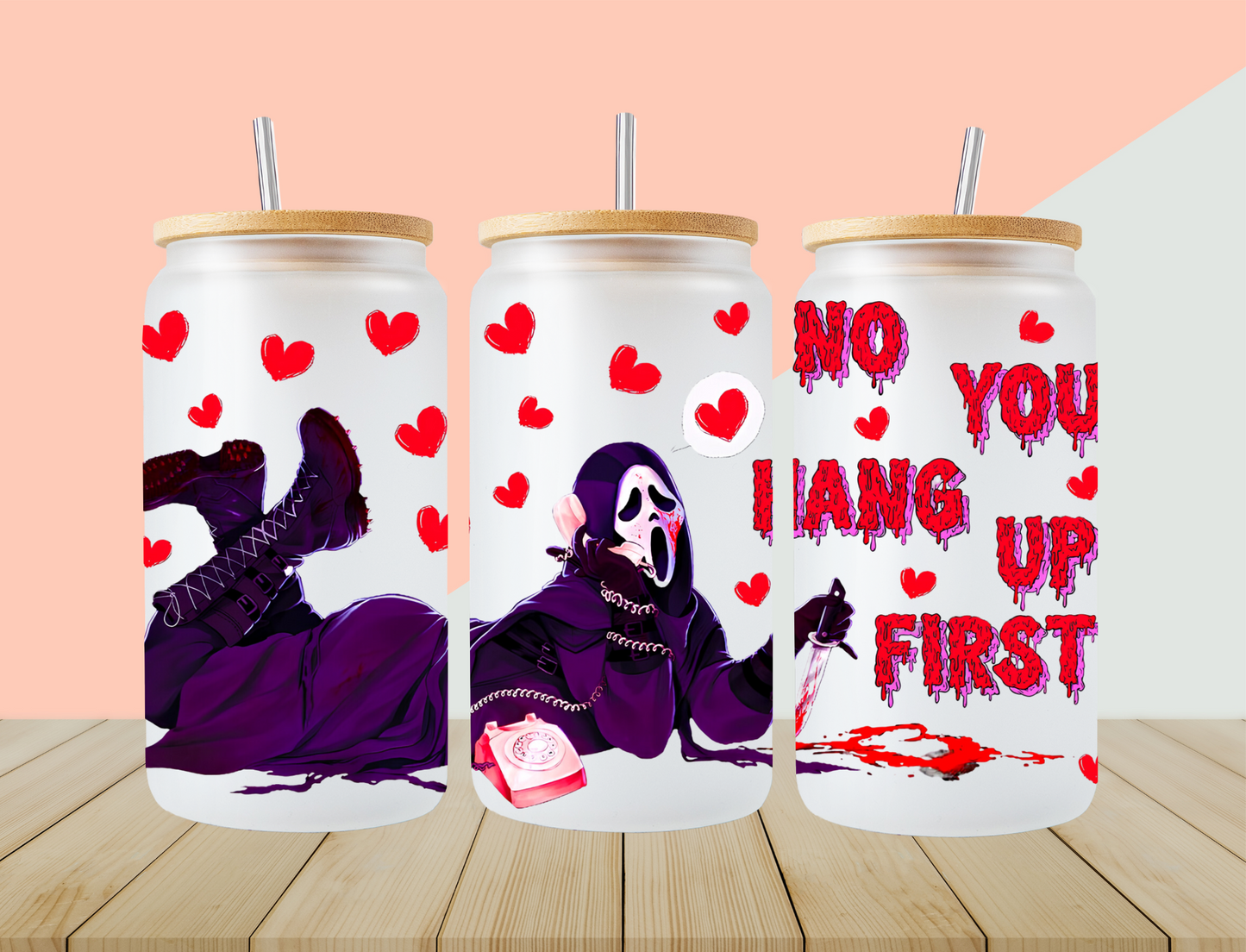 No you hang up first - UV Libby Wrap