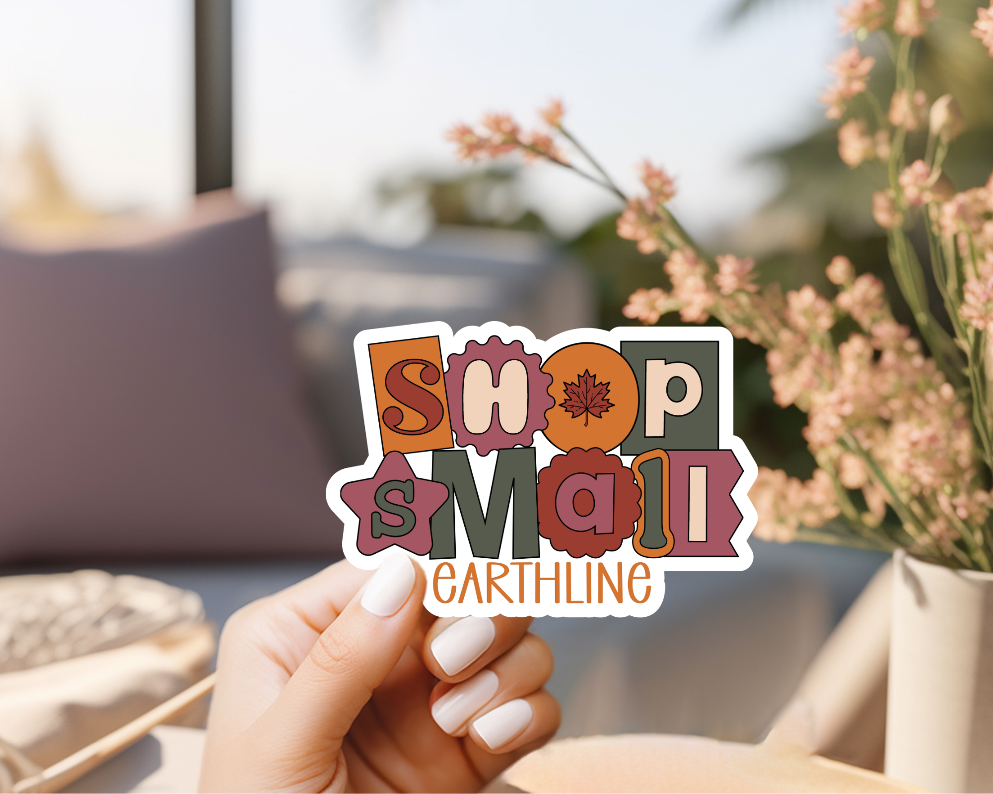 Store Below Sticker Customized Shop Small Fall Sticker – Earthline Customs