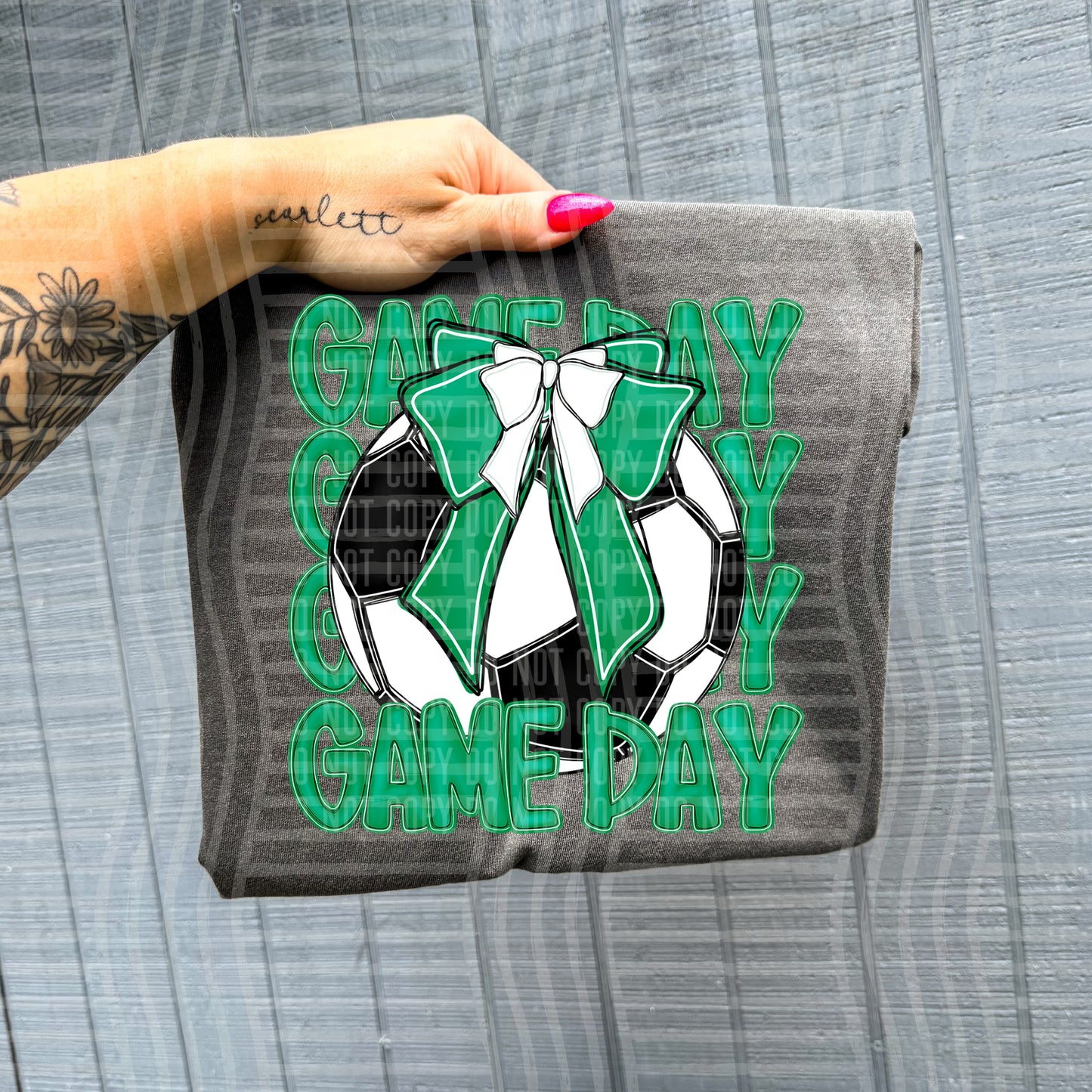 Game Day Soccer Green