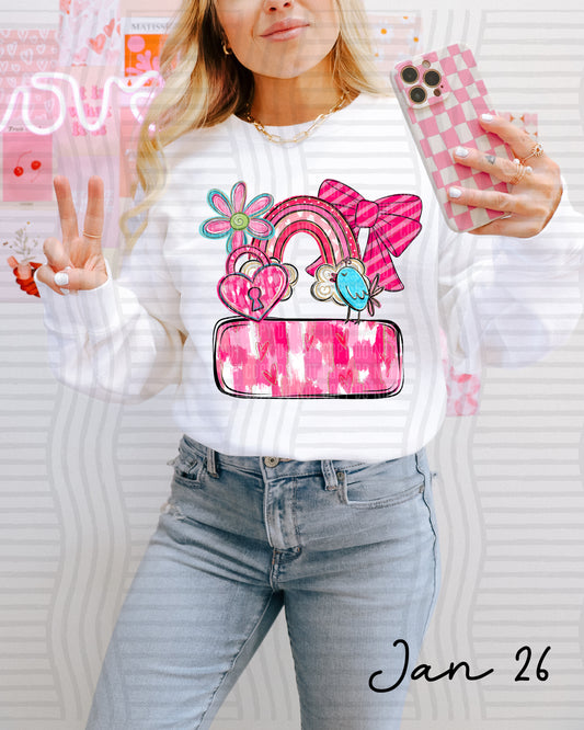 CUSTOM BALLOON NAME TAG