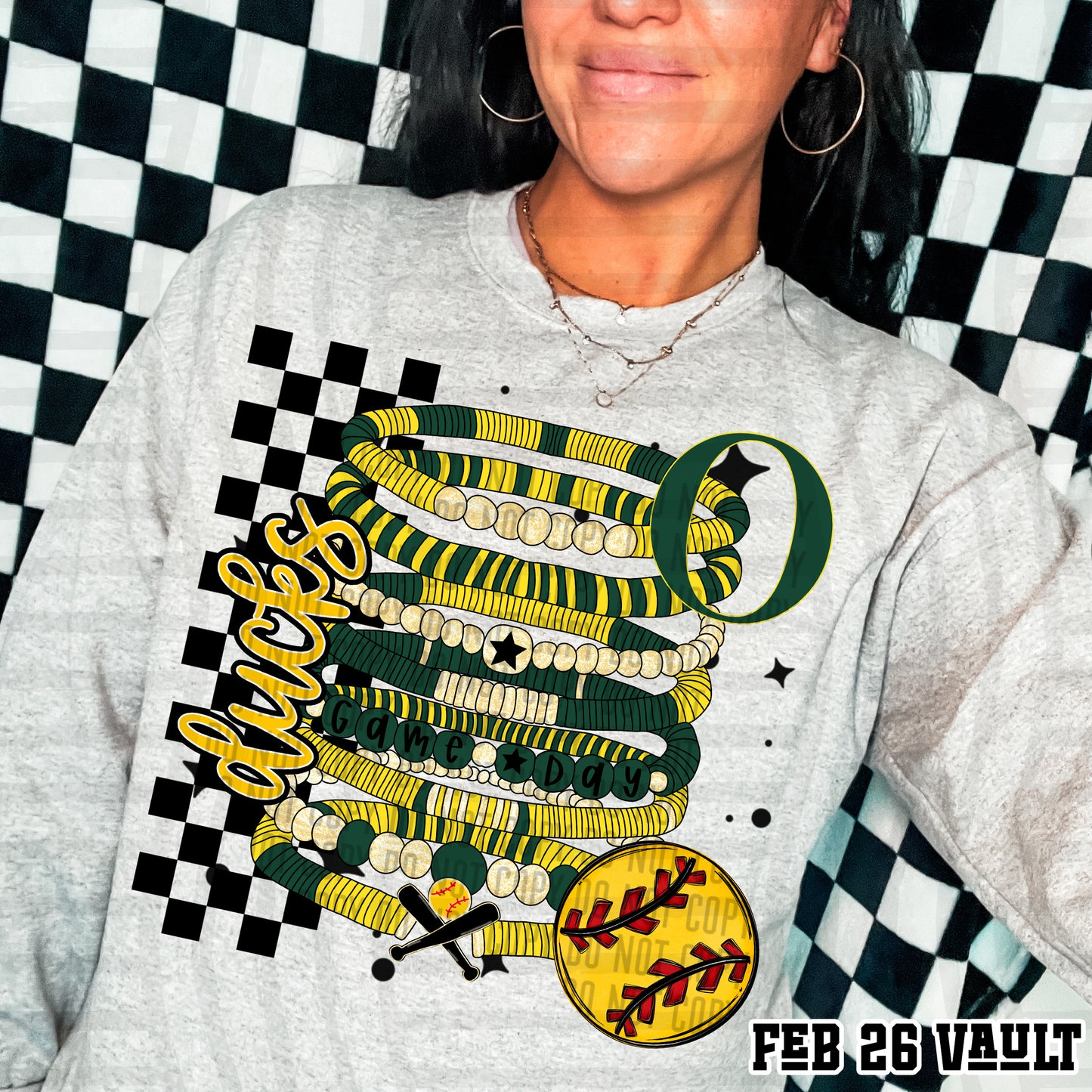 DUCKS SOFTBALL GAME DAY BRACELETS