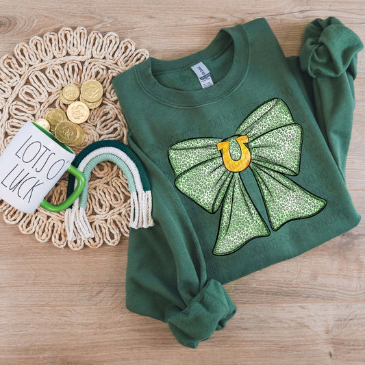 Saint Patricks Day Bow