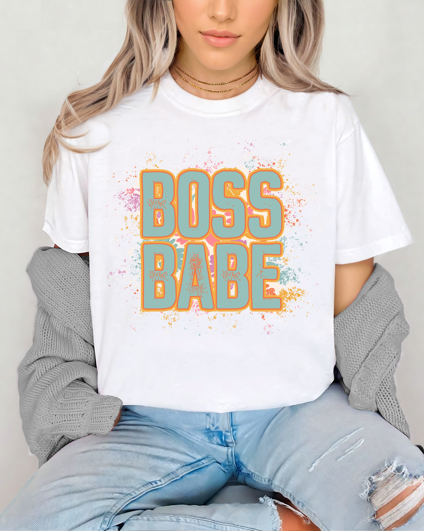 Boss Babe (floral)
