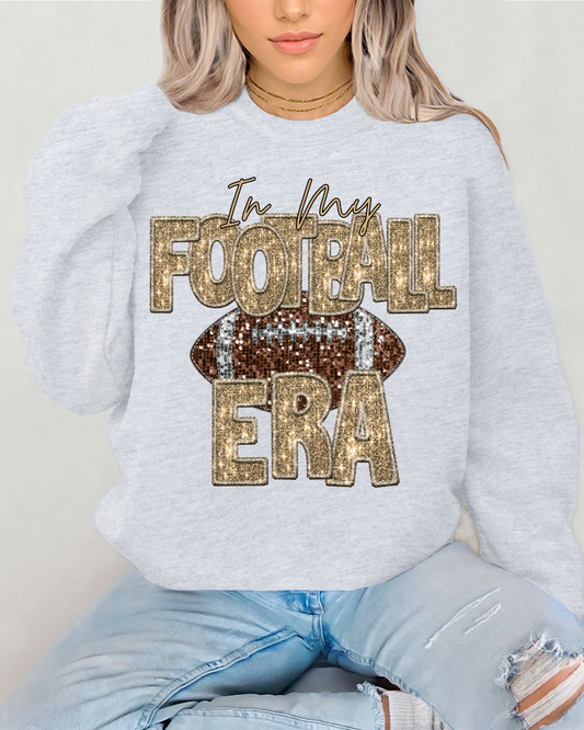 In My Football Era Gold Glitter