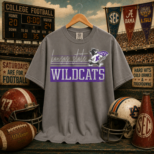 Retro Vibe Kansas State Wildcats