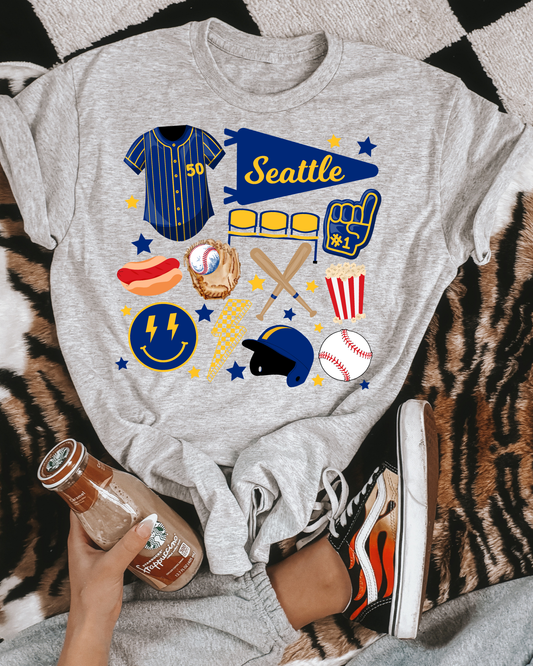 Seattle Bay Baseball Designs
