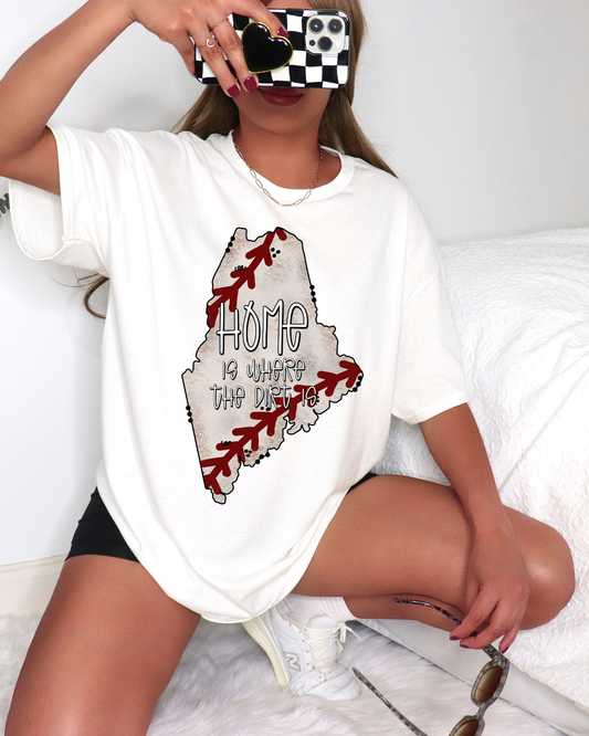 Maine Home Is Where The Dirt Is Baseball