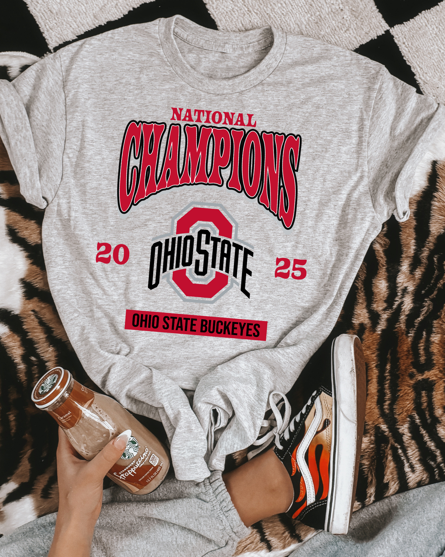 Ohio State National Champions 2025 Red