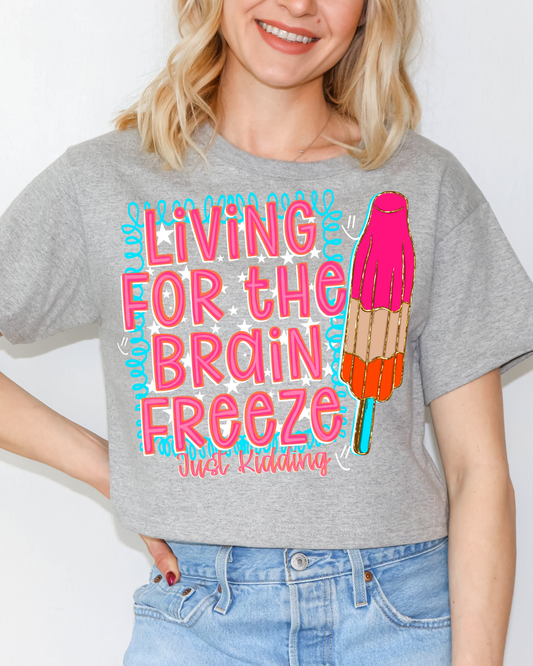 Living For The Brain Freeze