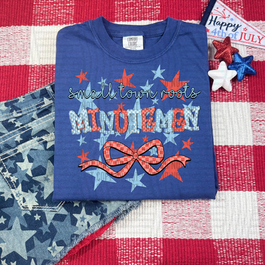 SMALL TOWN ROOTS MINUTEMEN RED WHITE & BLUE