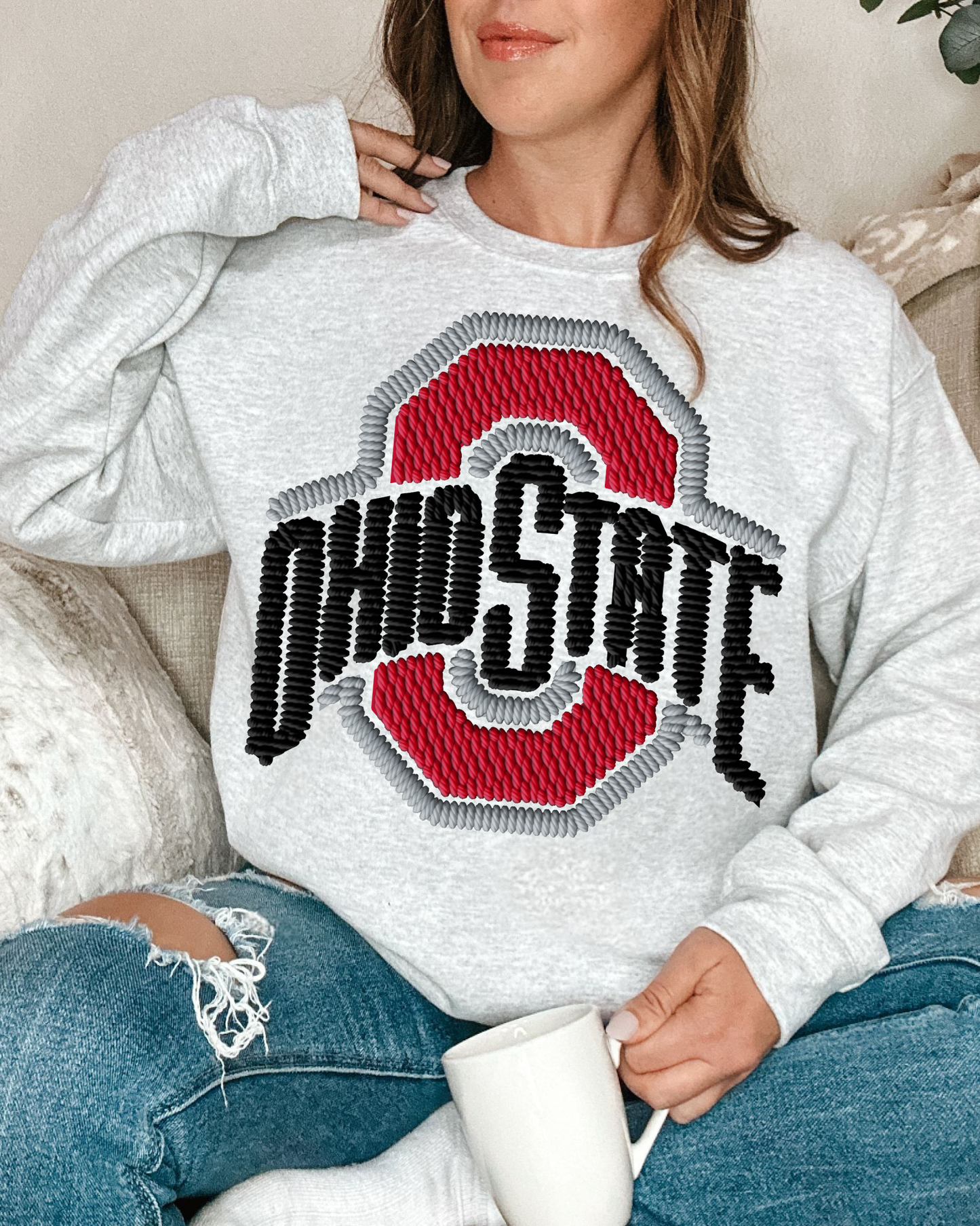 Ohio State Big O Logo Embroidered