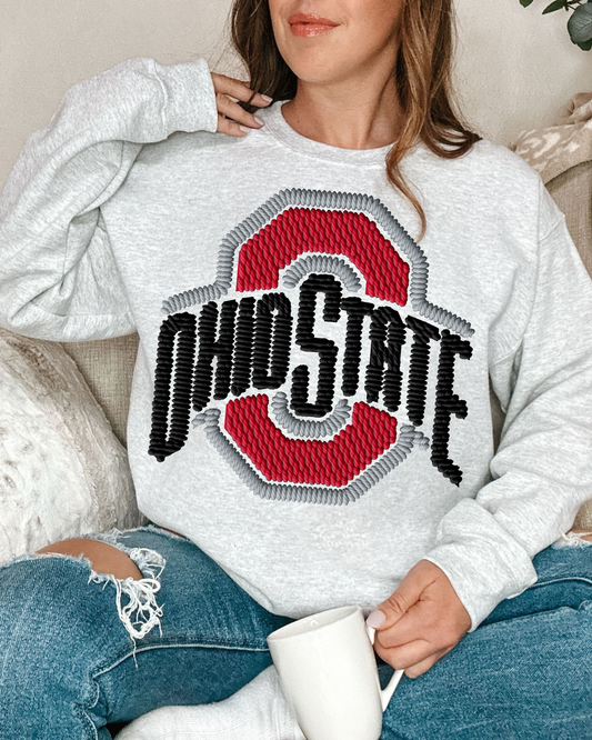Ohio State Big O Logo Embroidered