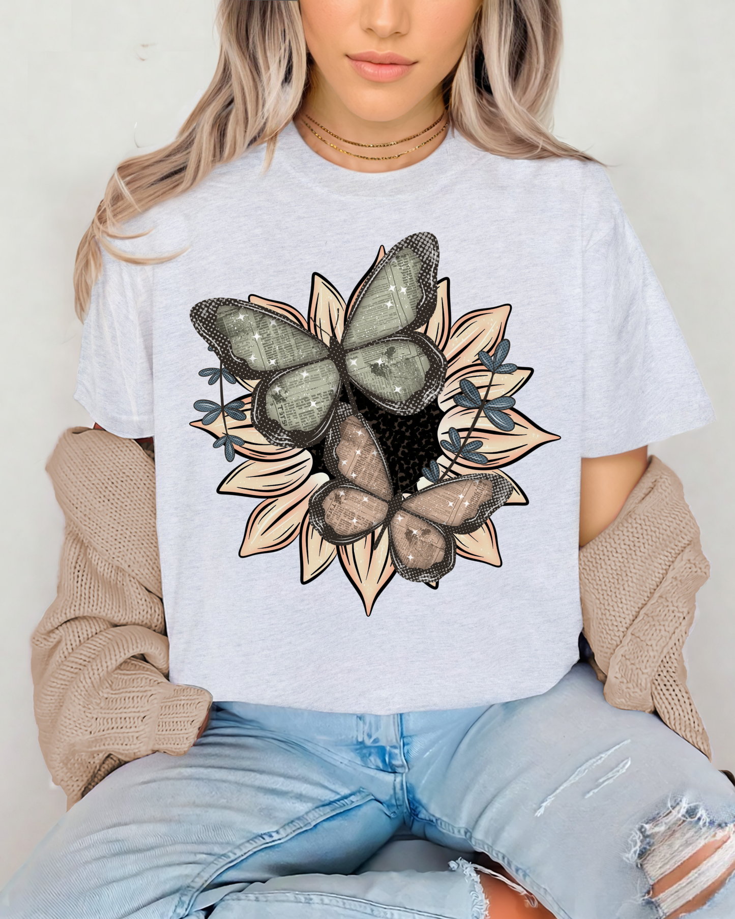 Butterfly w/Sunflower