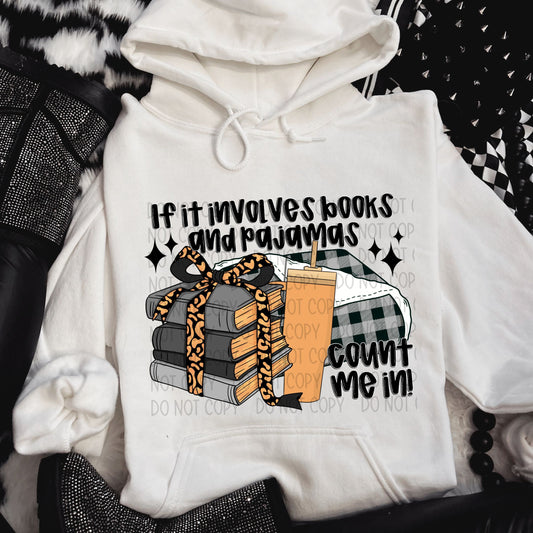 If it involves books and pajamas count me in