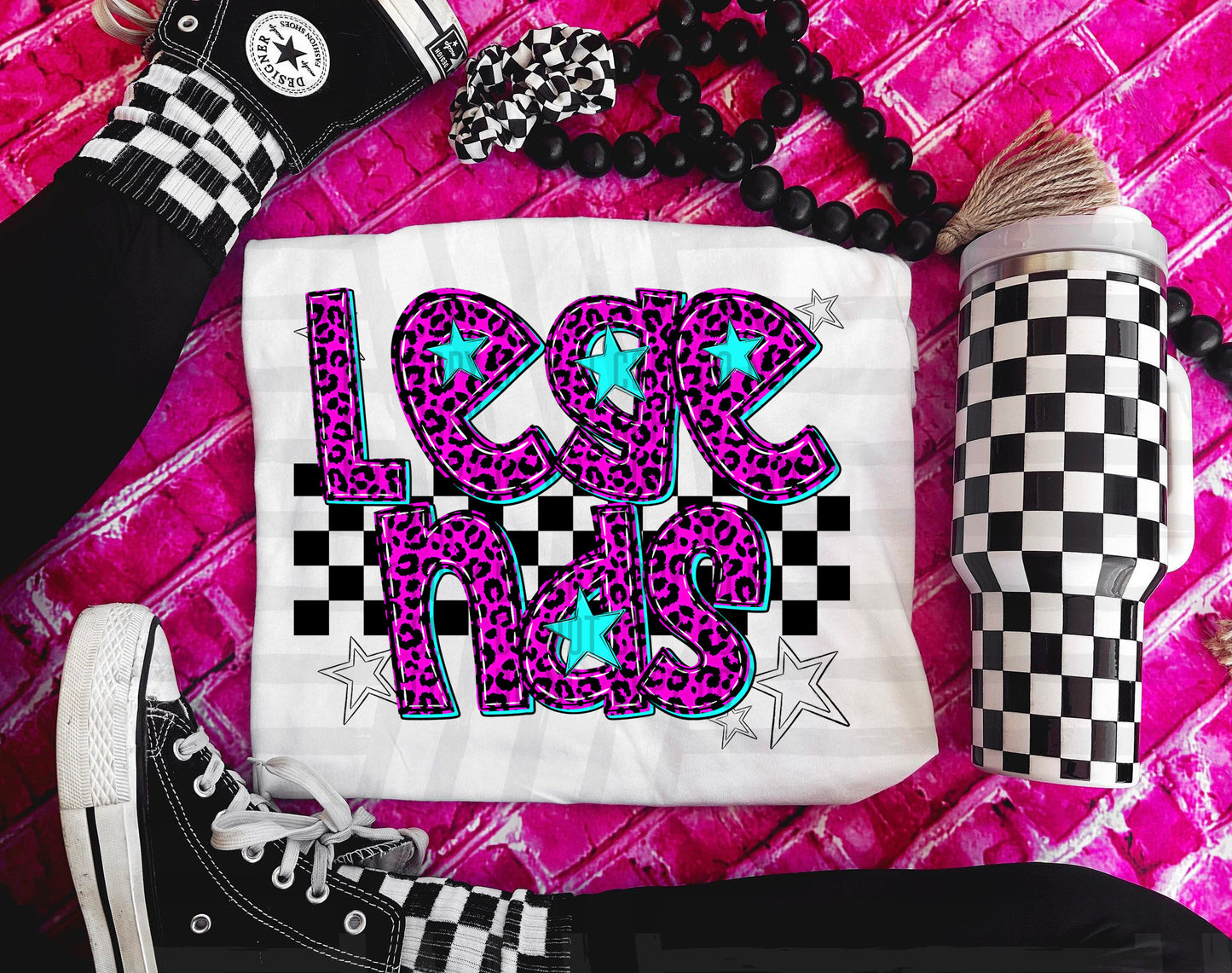 Legends (pink neon leopard)