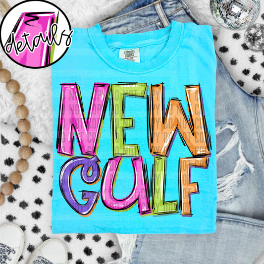 DOODLE COLORFUL NEWGULF