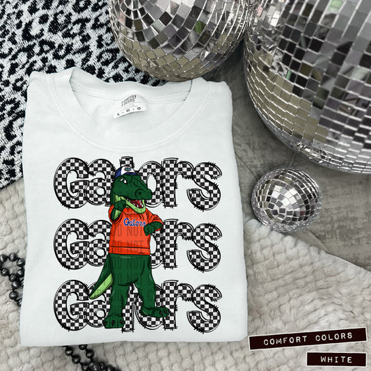 FLORIDA GATORS CHECKERS