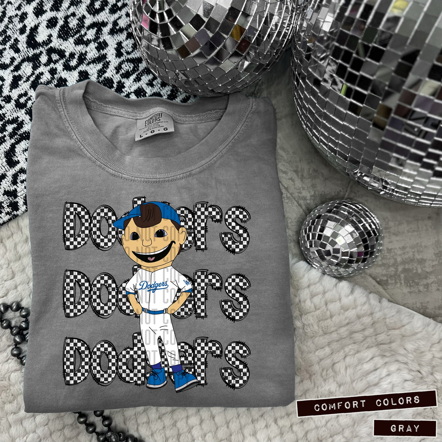 LOS ANGELES DODGERS CHECKERS